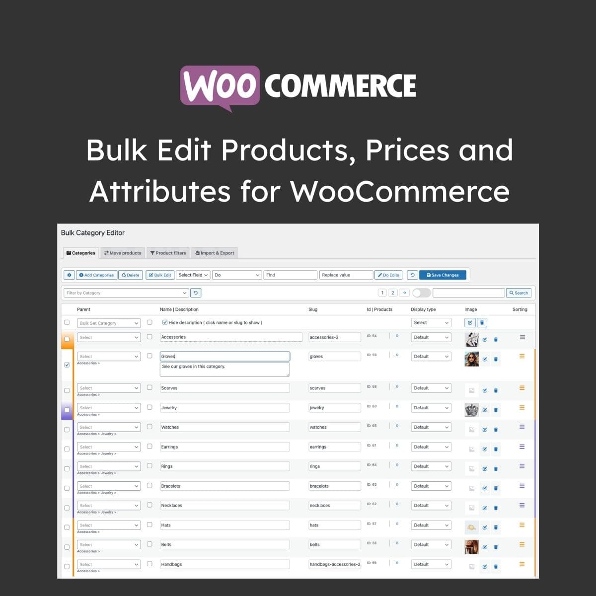 Bulk Edit Products, Prices and Attributes for WooCommerce